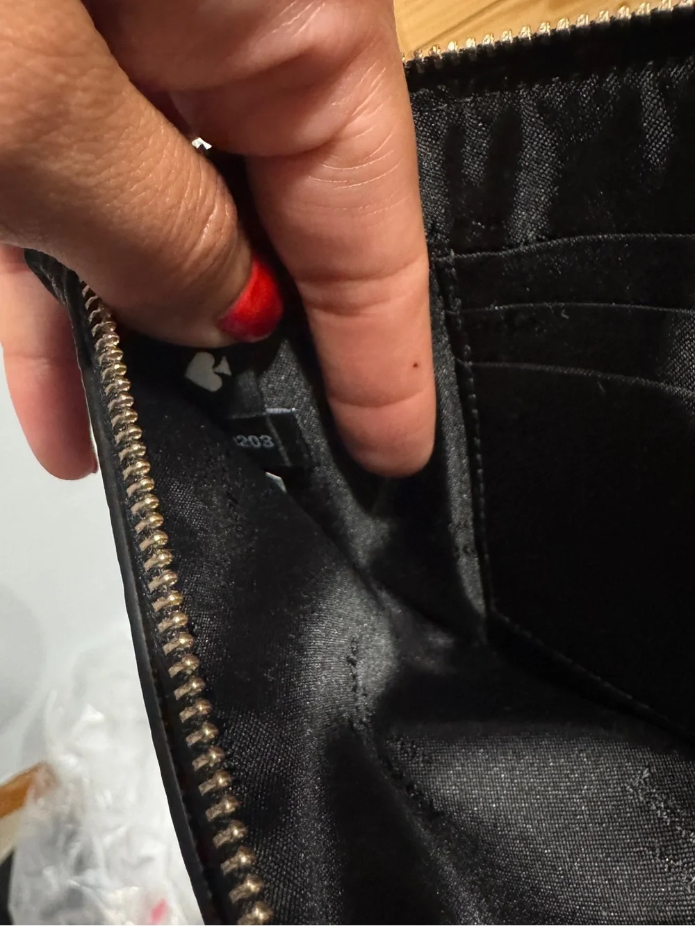 Kate Spade Wristlet - Pebbled Leather